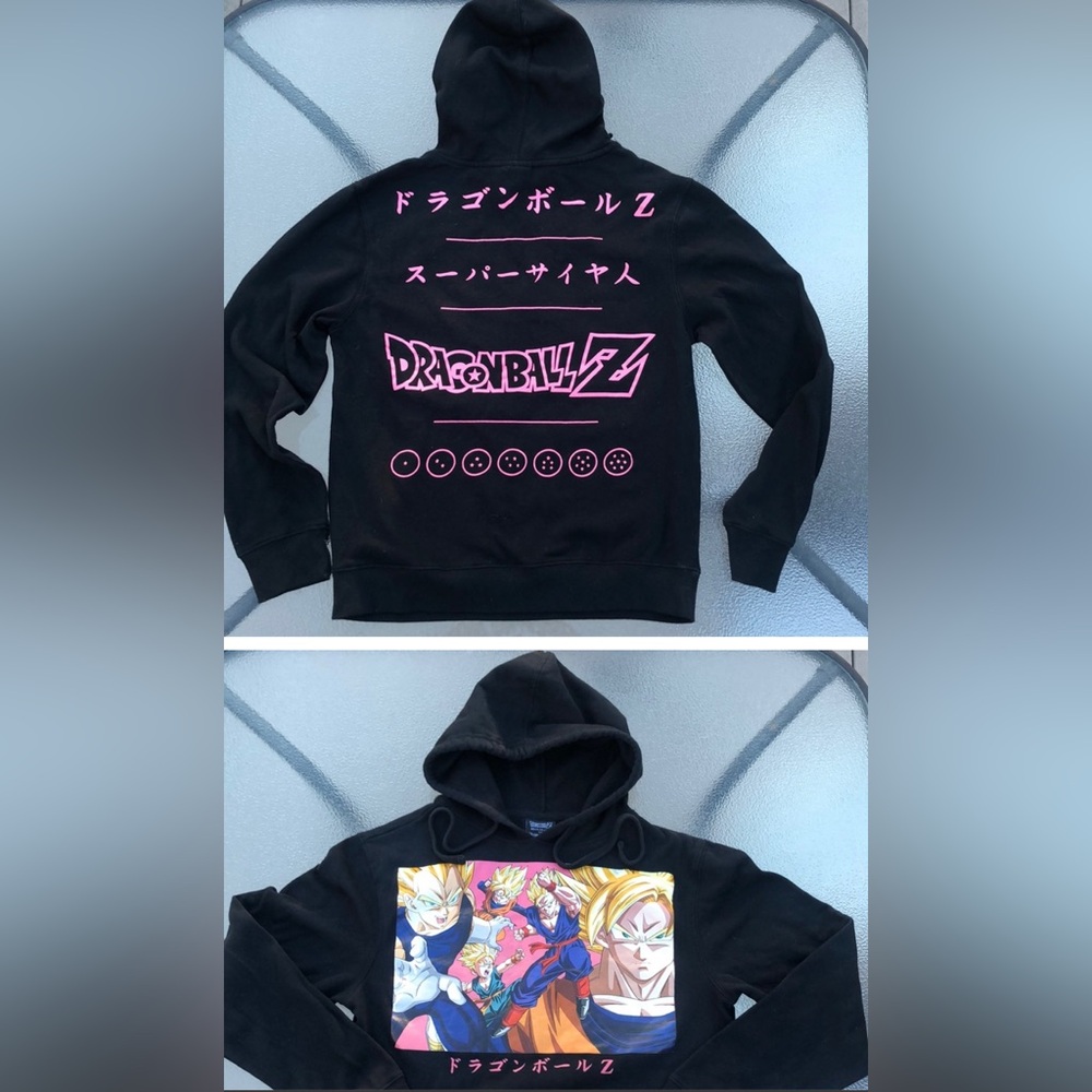 Dragon Ball Z Super Saiyan Goku Anime Pullover Hoodie